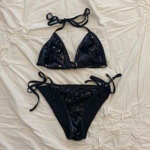 missguided sequin bikini